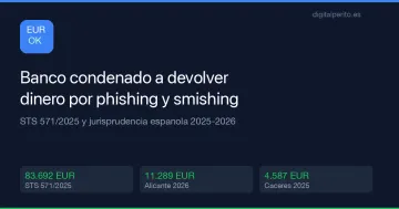 Banco condenado a devolver dinero por phishing: sentencias 2025-2026