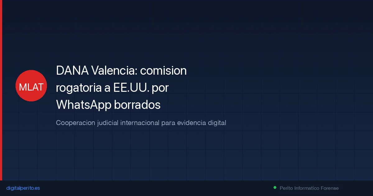 DANA Valencia: la jueza pide a EE.UU. los WhatsApp borrados del jefe de gabinete de Mazón