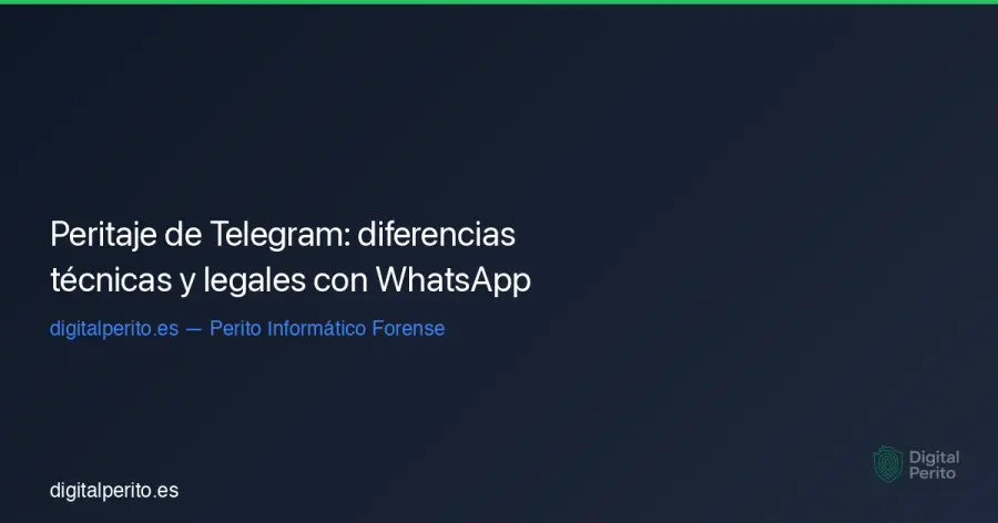 Análisis forense exhaustivo sobre la seguridad, el almacenamiento en la nube y la validez judicial de Telegram frente a WhatsApp en el marco legal de 2026.
