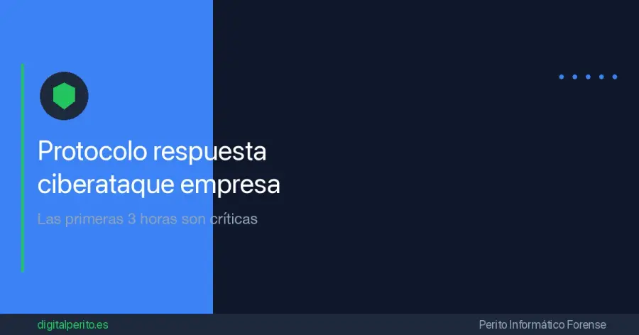 El tiempo medio de ruptura es de 48 minutos. Te explico el protocolo forense paso a paso para contener un ciberataque y preservar las evidencias desde el minuto cero.