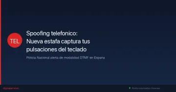 Spoofing telefonico DTMF: la estafa que captura tus pulsaciones